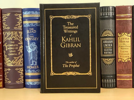 The Treasured Writings of Kahlil Gibran - leather-bound - £34.61 GBP