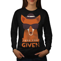 Zero Fox Given Urban Jumper Wildlife Women Sweatshirt - £15.01 GBP