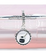 925 Sterling Silver Goal Dangle Charm with Mixed Enamel Pendant Dangle C... - $25.79 CAD