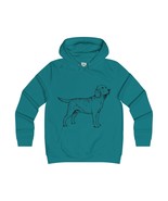 Labrador Retriever Hoodies, Girlie College Hoodie - $609.26 MXN