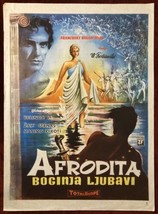 1957 Original Movie Poster La Venere di Cheronea Victor Tourjansky Belinda Lee - £80.84 GBP