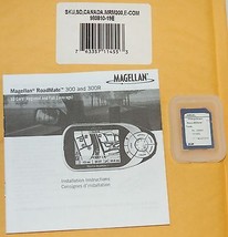 NEW Magellan RoadMate GPS 300 300R Map Update One SD Card - CANADA Full ... - $20.74