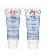 2X New Sealed First Aid Beauty FAB Pure Skin Face Cleanser 2oz deluxe - $37.34 CAD