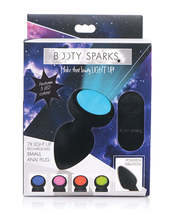 Booty Sparks Silicone Vibrating LED Plug - Small - £46.62 GBP