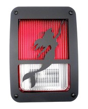 Mermaid Tail light covers / Sexy woman thick chic /  fit 07-18 Wrangler / JK - £18.72 GBP