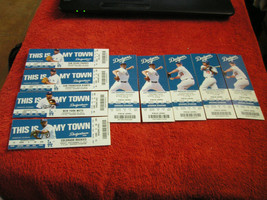 MLB LA Dodgers 2010 &amp; 2011 Ticket Stubs (Mets, Giants, Reds  Etc) $2.99 Each! - £2.37 GBP