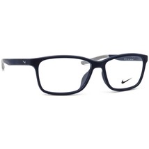 Nike Men&#39;s Eyeglasses 7118 413 Matte Navy Square Frame 55[]14 140 - $1,876.91 MXN