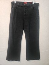 Not Your Daughters Jeans NYDJ Womens Size 16W Black Denim Jeans - $29.68