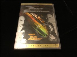 DVD Fast and the Furious, The 2001 Vin Diesel, Paul Walker, Michelle Rodriguez - £6.33 GBP