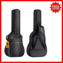 Stylish 41 In Water-Resistant Guitar Case: Padded Backpack for Music Acc... - $935.95 MXN