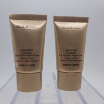 LOT OF 2 Elizabeth Arden Advanced Ceramide Lift and Firm Night Cream .5o... - $19.12 CAD