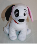 Disney Kohls Cares 101 Dalmatians Patch Puppy Dog 12" Plush Red Collar 2... - $10.40