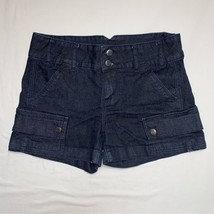 Calvin Klein Denim Blue Jean Shorts Women’s 27 4 Dark Wash Festival Casu... - £27.87 GBP