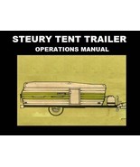 STEURY TENT TRAILER RV OPERATIONS MANUALs - 355pgs with Camper Furnace M... - £19.17 GBP