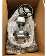 PBM 4&quot; Manual  CN Series Cryogenic valve, 316, class 600, CNH-L6N4G---08... - $36,555.97 MXN