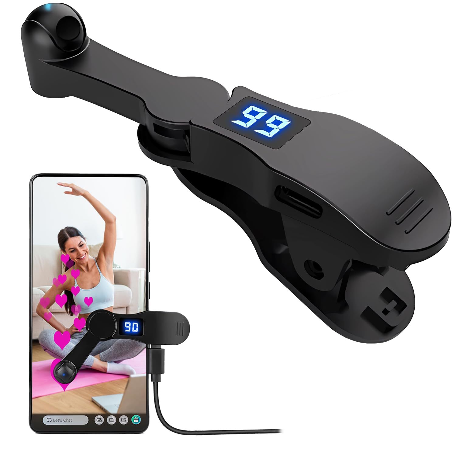 Auto Clicker for Smart Phone, Phone Screen Tapper for Phone Apps Video Live Str