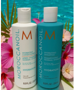 Moroccanoil Hydrating Shampoo & Conditioner 8.5oz/250ml Combo Set Exp 04/28 - $39.99