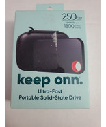 onn Ultra-Fast Portable Solid-State Drive 250GB SSD - $35.63