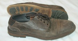 Lavorazione Artigiana bullboxer  Size 9 Oxford Brown Leather Shoes  - £19.57 GBP