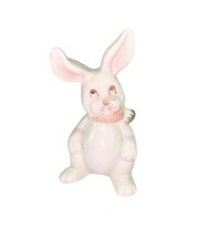 Vintage Fitz & Floyd Tumbling Bunny Rabbit Porcelain Figurine Hand Painted image 3