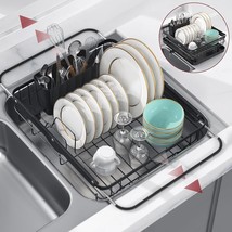 Sakugi Sink Drying Rack - Dish Rack with Drainboard for - in - £35.04 GBP