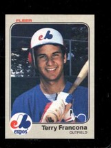 1983 FLEER #281 TERRY FRANCONA NM EXPOS NICELY CENTERED *X84333 - £1.95 GBP