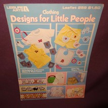 Designs for Little People Clothing Cross Stitch Pattern Booklet 259 1983 Kids - $7.99