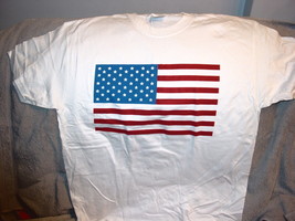 American Flag Usa God Bless America T-SHIRT - £9.69 GBP