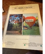 St.Croix Comté Wi Wisconsin - 1991 Land Atlas Et Plat Livre Délassement ... - $528.10 MXN