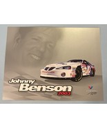 2003 Johnny Benson Nascar Valvoline Racing Hero Card 8x10 - £4.63 GBP