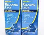 MagniLife Relaxing Leg Calming Tablets Night Time Sleep Aid 125 Tabs Lot... - $28.98