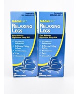 MagniLife Relaxing Leg Calming Tablets Night Time Sleep Aid 125 Tabs Lot... - £22.78 GBP