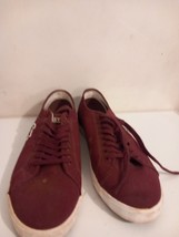 lacoste Size 8 Red Trainers Express Shipping - $33.62
