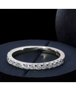 14K White Gold 0.50 ct TDW Diamond Wedding Band - £388.04 GBP