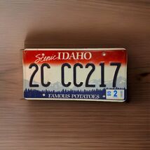 2008 Scenic Idaho License Plate Canyon County Famous Potatoes 2C CC217 M... - $20.00