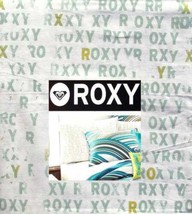 Quiksilver Roxy Logo Cami Green White 3PC Twin Xl Sheets Bedding Set New - £37.67 GBP