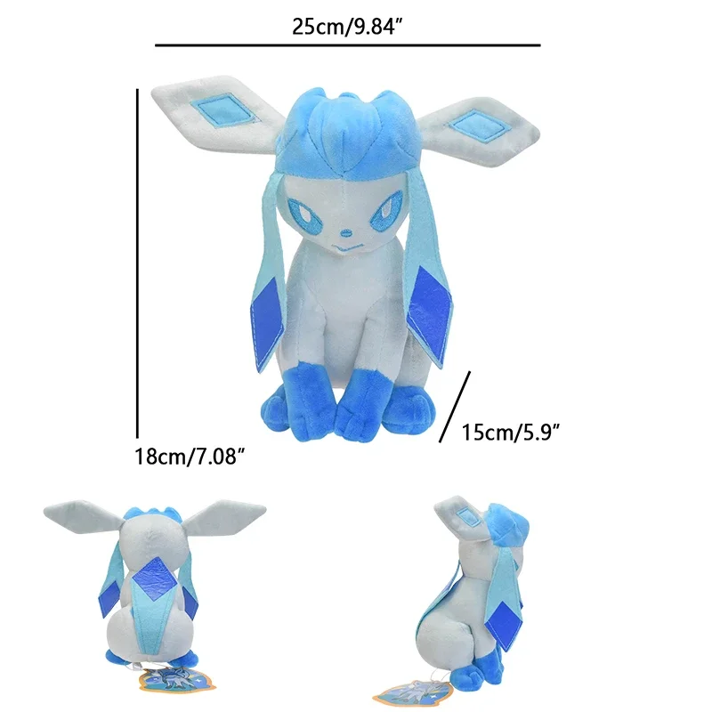 B Glaceon – Plush Bring Home This Iconic Pokémon - $16.28