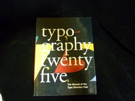 Typography 25 by Diego Vainesman Type Directors Club Staff Font Style Book - £31.16 GBP