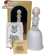 Precious Moments Bell - I&#39;ll Play My Drum for Him E-2358 Vintage 1982 Enesco - £15.80 GBP