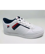 Men&#39;s Fila Davenport 4 White | Navy | Red Fashion Sneakers NWT - £76.25 GBP