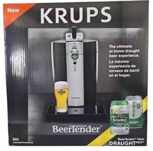 Krups BeerTender B95 with Heineken Draught Keg Technology Black New NIB - £210.17 GBP