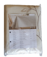 At Home Rectangular Tablecloth Ivory 60x84&quot; for 6-8 Seats Kitchen &amp; Dini... - $24.32 CAD