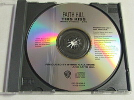 Faith Hill This Kiss Radio Version (3:16) 1998 Warner Bros Promo Cd New Country - £7.75 GBP