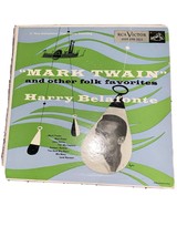 Harry Belafonte Mark Twain and other Folk Favorites, 1954, 45 rpm Record - £6.14 GBP