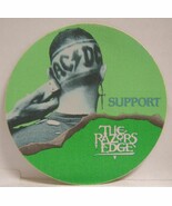 AC/DC / ANGUS YOUNG - VINTAGE ORIGINAL CONCERT TOUR CLOTH BACKSTAGE PASS - $190.36 MXN