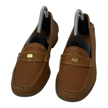 Hush Puppies Men&#39;s Leather Penny Loafer Moccasins Size 9 - £29.89 GBP