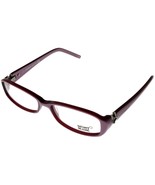 Mont Blanc Rectangular Eyeglasses Frame Women Purple Shiny Violet MB0343... - £104.14 GBP