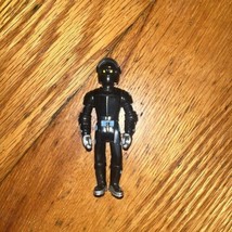 Vintage 1974 Fisher Price Adventure People Clawtron Robot Black 4&quot; Action Figure - £15.81 GBP