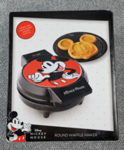Disney Waffle Maker Mickey Mouse Shaped Breakfast Non-Stick Ceramic Appl... - £21.71 GBP