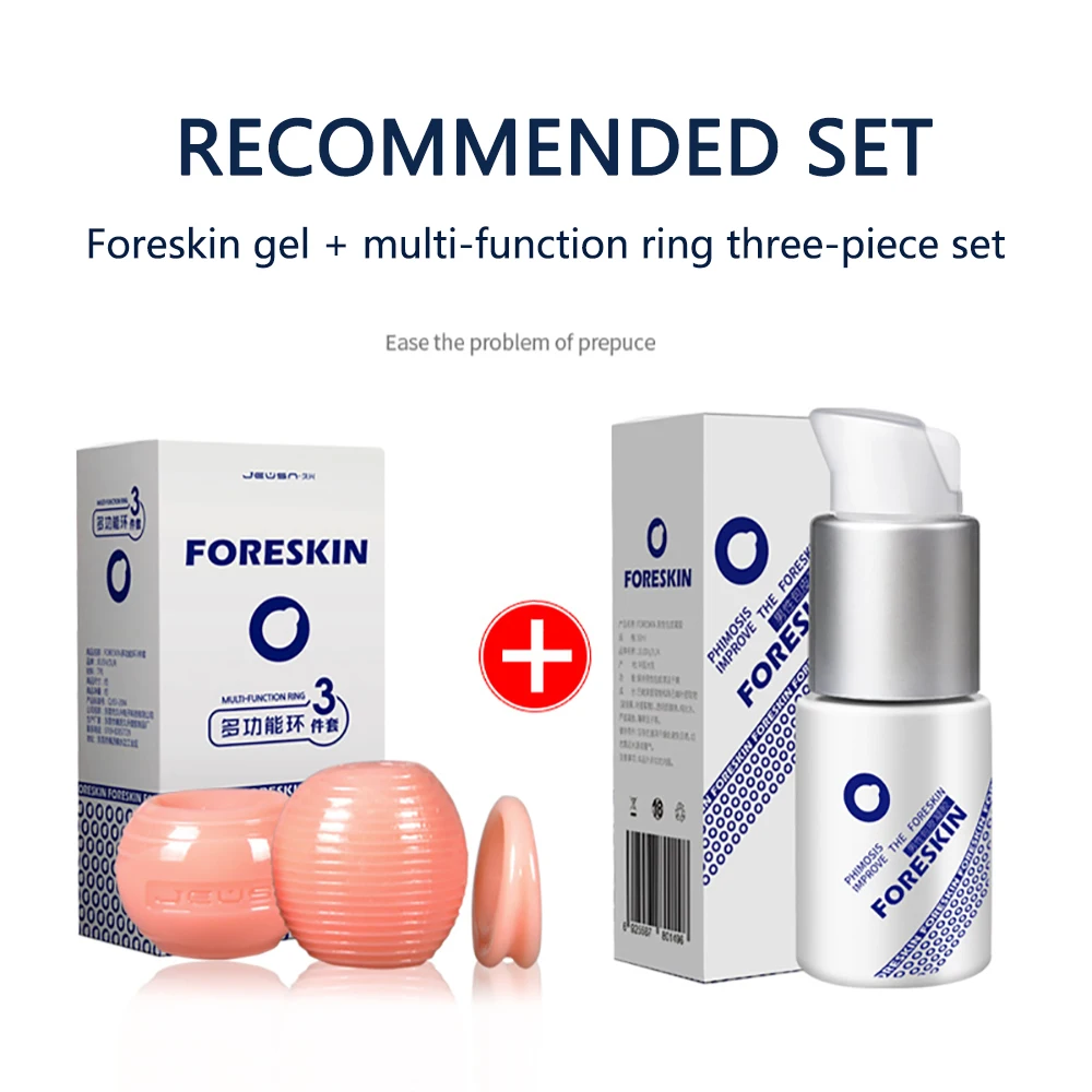 House Home Foreskin Phimosis Corrector for Men Mature Ring Care Gel Ghost Toys M - £53.69 GBP